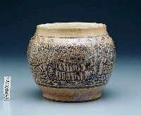 傳統浮雕陶盤藏品圖，第2張
